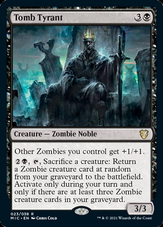 Tomb Tyrant [Innistrad: Midnight Hunt Commander] MTG Single Magic: The Gathering  | Multizone: Comics And Games