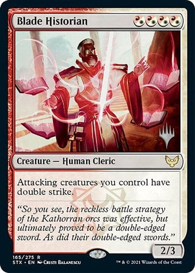Blade Historian (Promo Pack) [Strixhaven: School of Mages Promos] MTG Single Magic: The Gathering  | Multizone: Comics And Games
