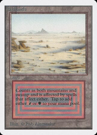 Badlands [Unlimited Edition] MTG Single Magic: The Gathering  | Multizone: Comics And Games