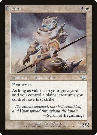 Valor [Judgment] MTG Single Magic: The Gathering  | Multizone: Comics And Games