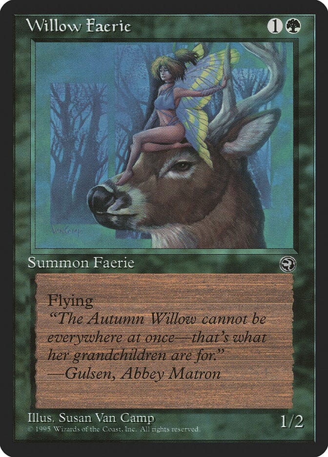 Willow Faerie (Gulsen Flavor Text) [Homelands] MTG Single Magic: The Gathering  | Multizone: Comics And Games