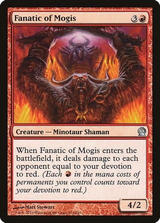 Fanatic of Mogis [Theros] MTG Single Magic: The Gathering  | Multizone: Comics And Games