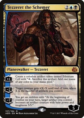 Tezzeret the Schemer [Aether Revolt] MTG Single Magic: The Gathering  | Multizone: Comics And Games