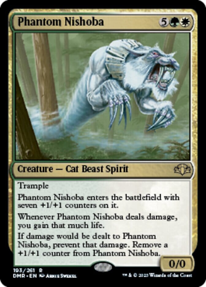 Phantom Nishoba [Dominaria Remastered] MTG Single Magic: The Gathering  | Multizone: Comics And Games