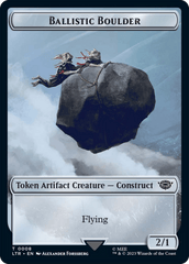 Ballistic Boulder // Food Token (10) Double-Sided Token [The Lord of the Rings: Tales of Middle-Earth Tokens] MTG Single Magic: The Gathering  | Multizone: Comics And Games