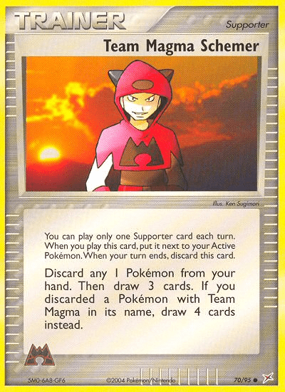 Team Magma Schemer (70/95) [EX: Team Magma vs Team Aqua] Pokemon Single Pokémon  | Multizone: Comics And Games
