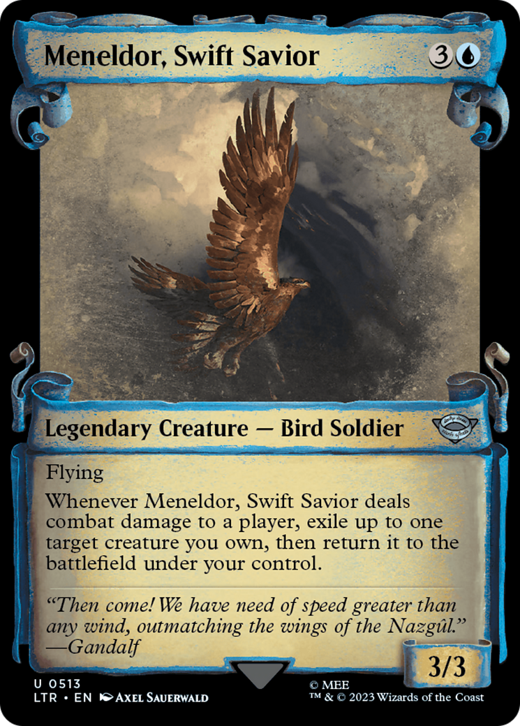 Meneldor, Swift Savior [The Lord of the Rings: Tales of Middle-Earth Showcase Scrolls] | Multizone: Comics And Games