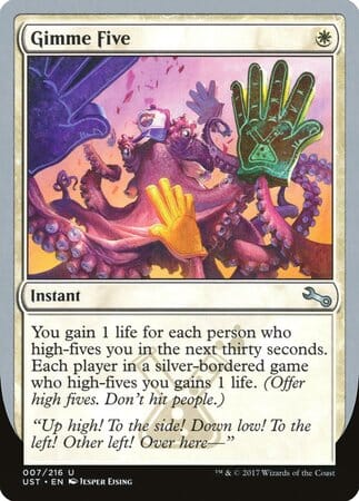 Gimme Five [Unstable] MTG Single Magic: The Gathering  | Multizone: Comics And Games