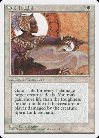 Spirit Link [Fourth Edition] MTG Single Magic: The Gathering  | Multizone: Comics And Games