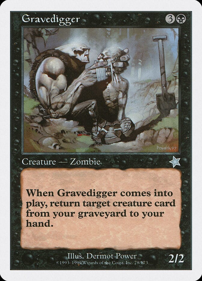 Gravedigger [Starter 1999] MTG Single Magic: The Gathering  | Multizone: Comics And Games