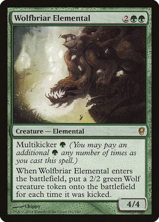 Wolfbriar Elemental [Conspiracy] MTG Single Magic: The Gathering  | Multizone: Comics And Games