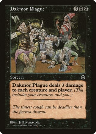 Dakmor Plague [Portal Second Age] MTG Single Magic: The Gathering  | Multizone: Comics And Games