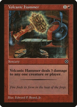 Volcanic Hammer [Portal Second Age] MTG Single Magic: The Gathering  | Multizone: Comics And Games