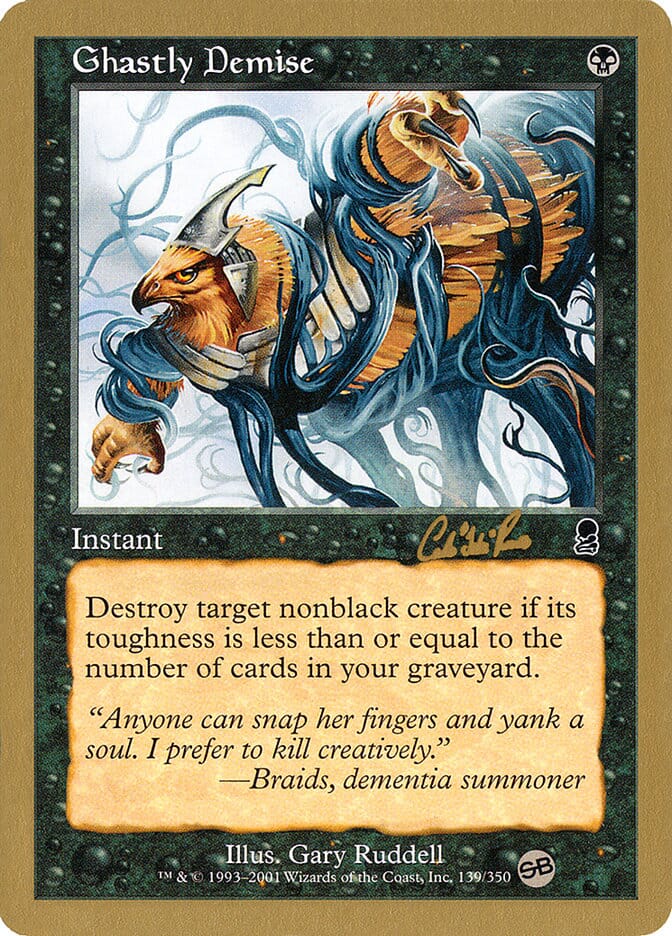 Ghastly Demise (Carlos Romao) (SB) [World Championship Decks 2002] MTG Single Magic: The Gathering  | Multizone: Comics And Games