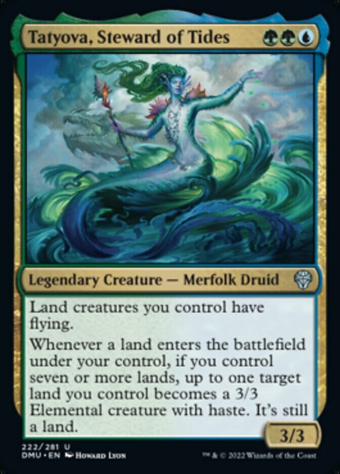 Tatyova, Steward of Tides [Dominaria United] MTG Single Magic: The Gathering  | Multizone: Comics And Games
