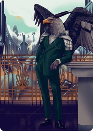 Falco Spara, Pactweaver 2 Art Card [Streets of New Capenna Art Series] MTG Single Magic: The Gathering  | Multizone: Comics And Games