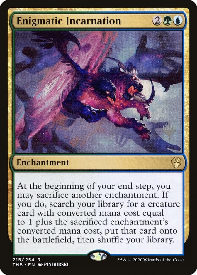 Enigmatic Incarnation (Promo Pack) [Theros Beyond Death Promos] MTG Single Magic: The Gathering  | Multizone: Comics And Games