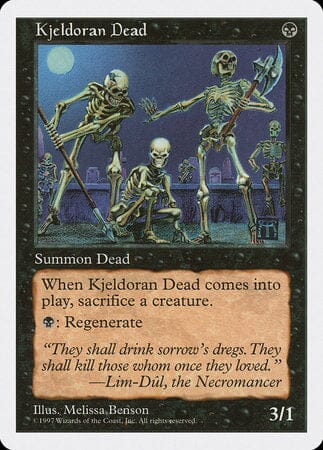 Kjeldoran Dead [Fifth Edition] MTG Single Magic: The Gathering  | Multizone: Comics And Games