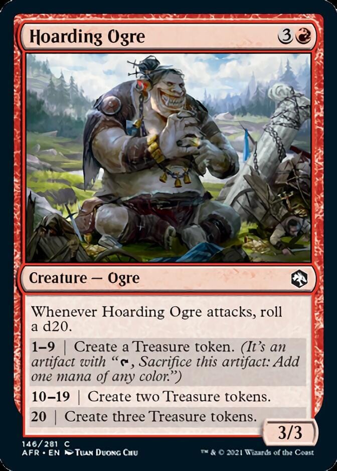 Hoarding Ogre [Dungeons & Dragons: Adventures in the Forgotten Realms] MTG Single Magic: The Gathering  | Multizone: Comics And Games
