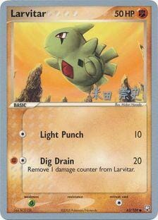 Larvitar (63/109) (Dark Tyranitar Deck - Takashi Yoneda) [World Championships 2005] Pokemon Single Pokémon  | Multizone: Comics And Games