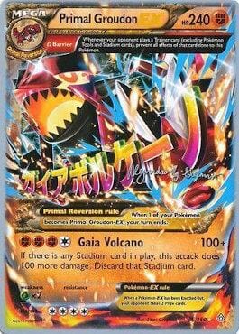 Primal Groudon EX (86/160) (Primal Groudon - Alejandro Ng-Guzman) [World Championships 2015] Pokemon Single Pokémon  | Multizone: Comics And Games