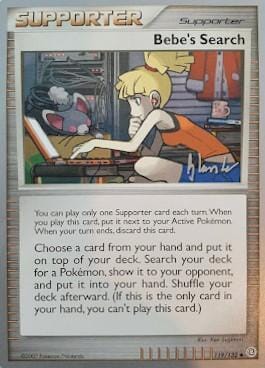 Bebe's Search (119/132) (Empotech - Dylan Lefavour) [World Championships 2008] Pokemon Single Pokémon  | Multizone: Comics And Games