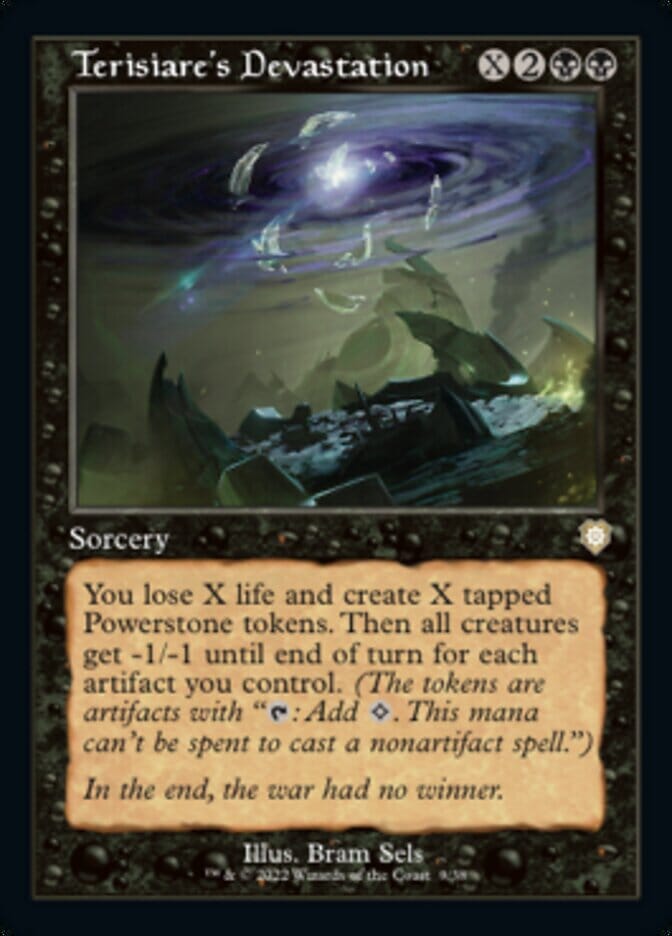 Terisiare's Devastation (Retro) [The Brothers' War Commander] MTG Single Magic: The Gathering  | Multizone: Comics And Games