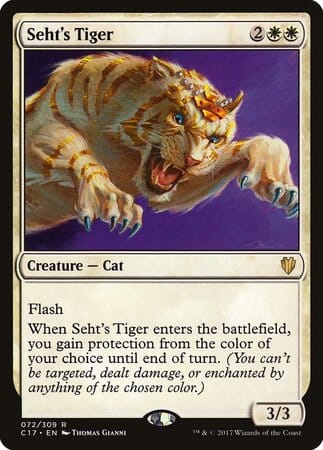 Seht's Tiger [Commander 2017] MTG Single Magic: The Gathering  | Multizone: Comics And Games