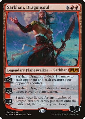 Sarkhan, Dragonsoul [Core Set 2019] MTG Single Magic: The Gathering  | Multizone: Comics And Games