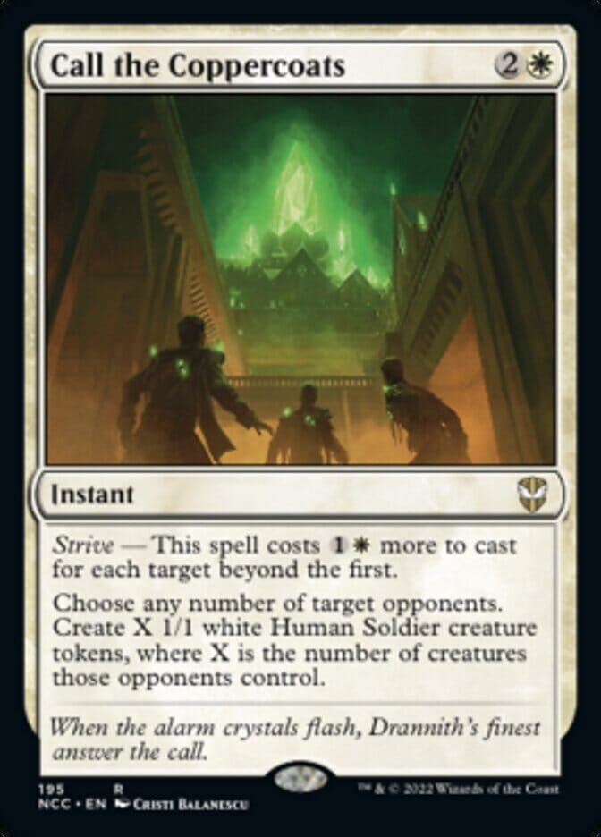 Call the Coppercoats [Streets of New Capenna Commander] MTG Single Magic: The Gathering  | Multizone: Comics And Games