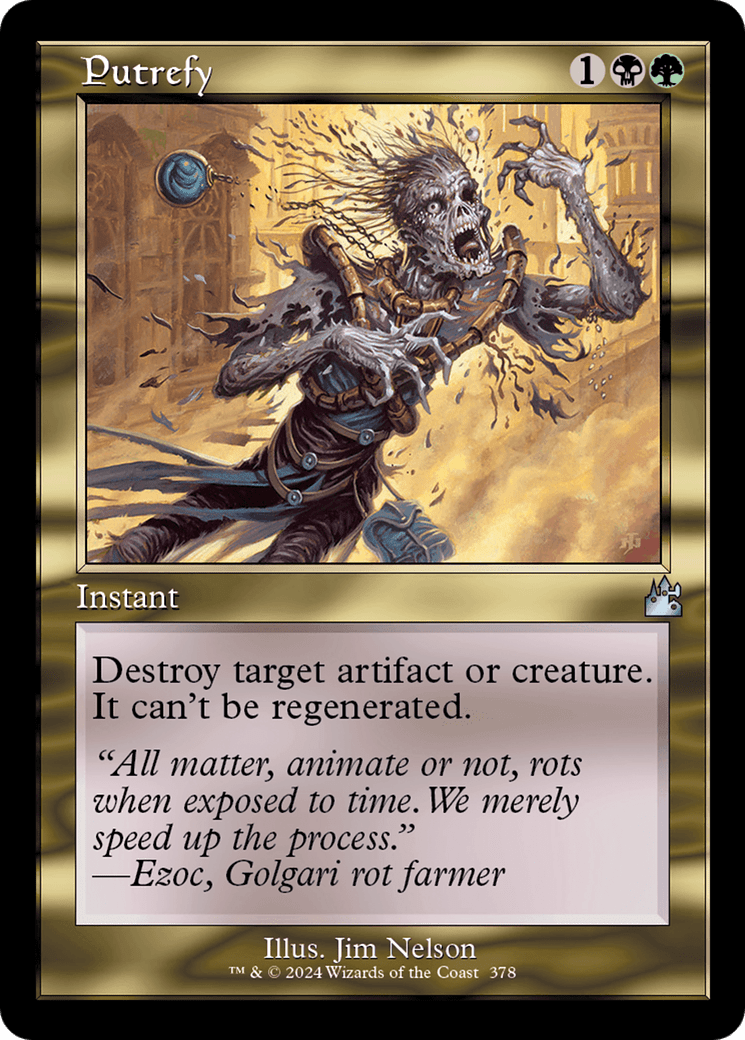 Putrefy (Retro Frame) [Ravnica Remastered] MTG Single Magic: The Gathering  | Multizone: Comics And Games
