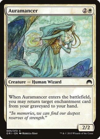 Auramancer [Magic Origins] MTG Single Magic: The Gathering  | Multizone: Comics And Games