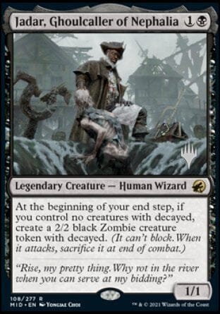 Jadar, Ghoulcaller of Nephalia (Promo Pack) [Innistrad: Midnight Hunt Promos] MTG Single Magic: The Gathering  | Multizone: Comics And Games