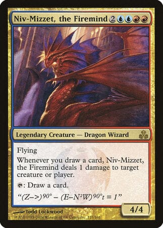 Niv-Mizzet, the Firemind [Guildpact] MTG Single Magic: The Gathering  | Multizone: Comics And Games