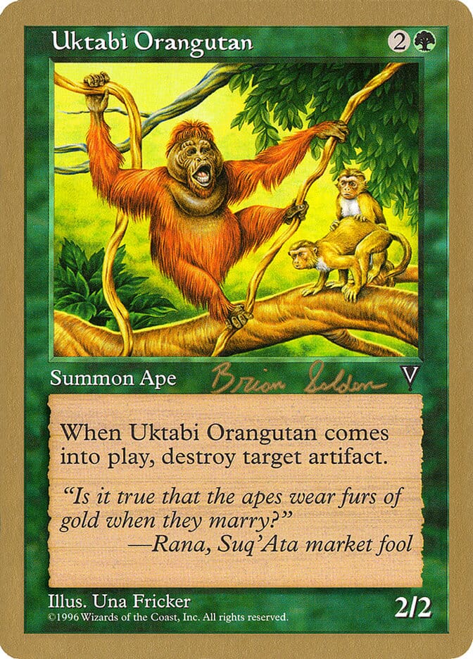 Uktabi Orangutan (Brian Selden) [World Championship Decks 1998] MTG Single Magic: The Gathering  | Multizone: Comics And Games