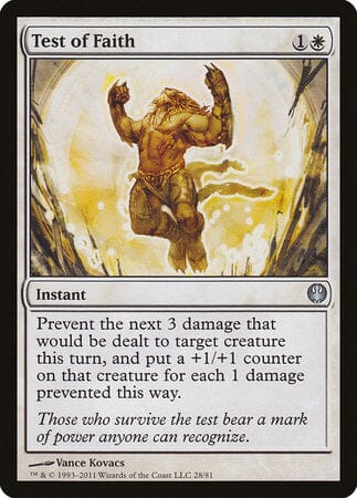 Test of Faith [Duel Decks: Knights vs. Dragons] MTG Single Magic: The Gathering  | Multizone: Comics And Games
