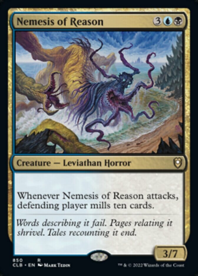 Nemesis of Reason [Commander Legends: Battle for Baldur's Gate] MTG Single Magic: The Gathering  | Multizone: Comics And Games