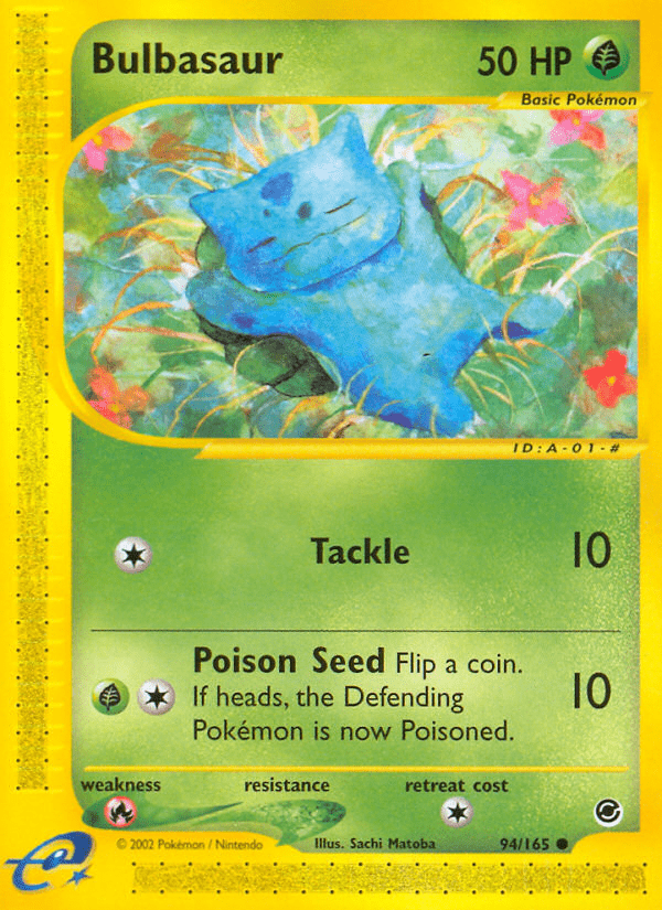 Bulbasaur (94/165) [Expedition: Base Set] Pokemon Single Pokémon  | Multizone: Comics And Games