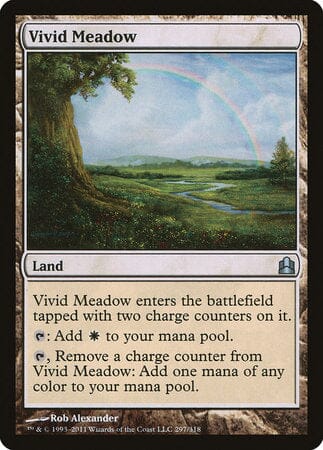 Vivid Meadow [Commander 2011] MTG Single Magic: The Gathering  | Multizone: Comics And Games