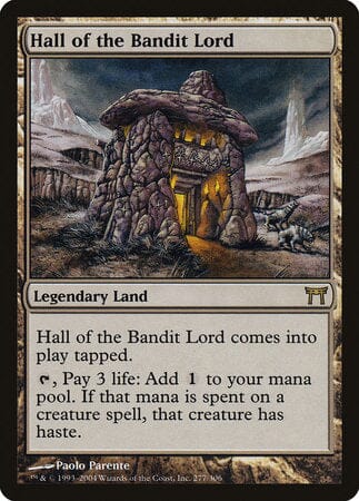 Hall of the Bandit Lord [Champions of Kamigawa] MTG Single Magic: The Gathering  | Multizone: Comics And Games