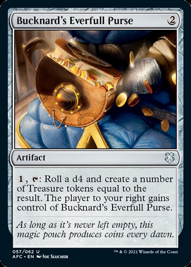 Bucknard's Everfull Purse [Dungeons & Dragons: Adventures in the Forgotten Realms Commander] MTG Single Magic: The Gathering  | Multizone: Comics And Games