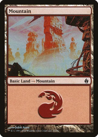 Mountain (31) [Premium Deck Series: Fire and Lightning] MTG Single Magic: The Gathering  | Multizone: Comics And Games