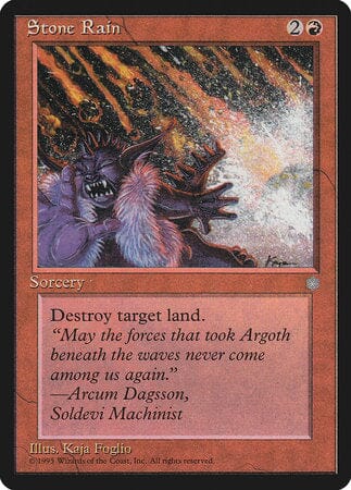 Stone Rain [Ice Age] MTG Single Magic: The Gathering  | Multizone: Comics And Games
