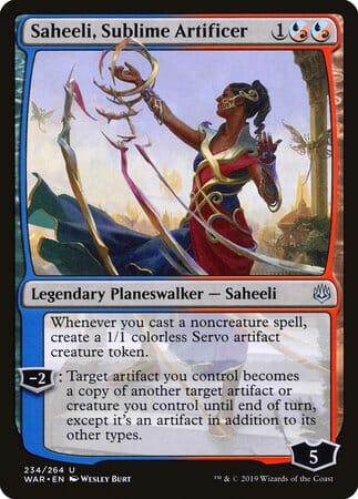 Saheeli, Sublime Artificer [War of the Spark] MTG Single Magic: The Gathering  | Multizone: Comics And Games