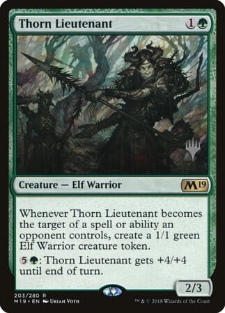 Thorn Lieutenant [Core Set 2019 Promos] MTG Single Magic: The Gathering  | Multizone: Comics And Games