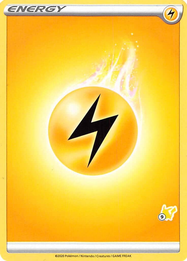 Lightning Energy (Pikachu Stamp #9) [Battle Academy 2022] Pokemon Single Pokémon  | Multizone: Comics And Games