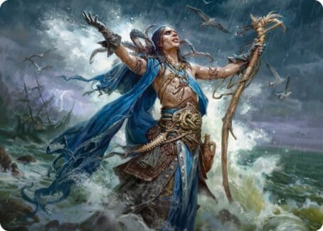 Lier, Disciple of the Drowned Art Card [Innistrad: Midnight Hunt Art Series] MTG Single Magic: The Gathering  | Multizone: Comics And Games
