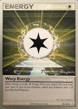 Warp Energy (95/100) (Happy Luck - Mychael Bryan) [World Championships 2010] Pokemon Single Pokémon  | Multizone: Comics And Games