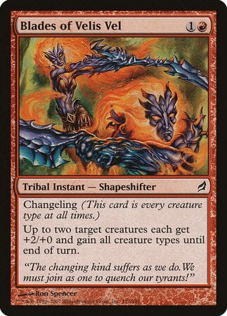 Blades of Velis Vel [Lorwyn] MTG Single Magic: The Gathering  | Multizone: Comics And Games