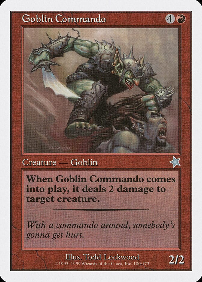 Goblin Commando [Starter 1999] MTG Single Magic: The Gathering  | Multizone: Comics And Games